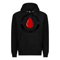 Black donate blood save lives blood donor Premium Hoodie - artisFamous