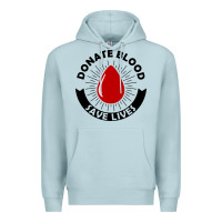 Blue Mist donate blood save lives blood donor Premium Hoodie - artisFamous