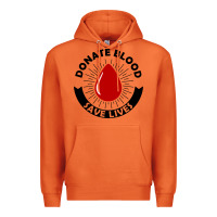 Carrot donate blood save lives blood donor Premium Hoodie - artisFamous