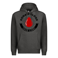 Charcoal Heather donate blood save lives blood donor Premium Hoodie - artisFamous