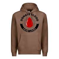 Chestnut donate blood save lives blood donor Premium Hoodie - artisFamous