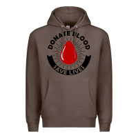 Coffee donate blood save lives blood donor Premium Hoodie - artisFamous