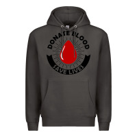 Smoke donate blood save lives blood donor Premium Hoodie - artisFamous