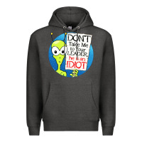 Charcoal Heather dont take me to your leader Premium Hoodie - artisFamous