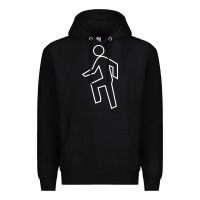 Black everyday im shufflin Premium Hoodie - artisFamous