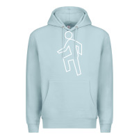 Blue Mist everyday im shufflin Premium Hoodie - artisFamous