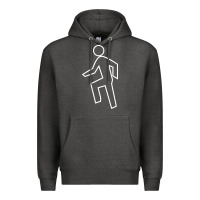 Charcoal Heather everyday im shufflin Premium Hoodie - artisFamous