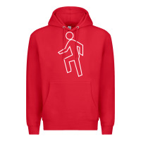 Red everyday im shufflin Premium Hoodie - artisFamous