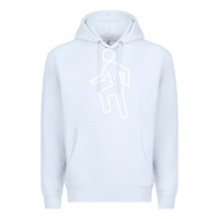 White everyday im shufflin Premium Hoodie - artisFamous