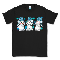 Black snowman winter bbs Classic Tee - BundleAndBundleShop