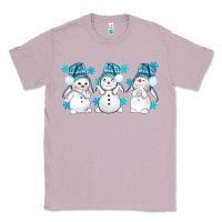 Lilac snowman winter bbs Classic Tee - BundleAndBundleShop