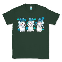 Sports Green snowman winter bbs Classic Tee - BundleAndBundleShop