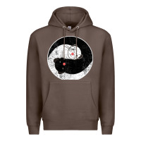 Coffee ferret harmony Premium Hoodie - artisFamous