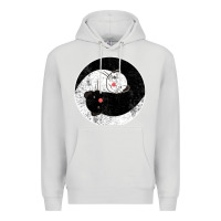 Dove Grey ferret harmony Premium Hoodie - artisFamous