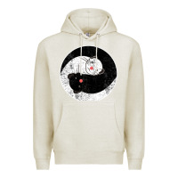 Oatmeal Heather ferret harmony Premium Hoodie - artisFamous