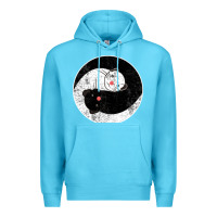 Ocean Blue ferret harmony Premium Hoodie - artisFamous