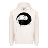 Pale Pink ferret harmony Premium Hoodie - artisFamous