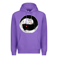 Purple ferret harmony Premium Hoodie - artisFamous