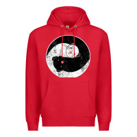 Red ferret harmony Premium Hoodie - artisFamous