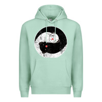 Seafoam ferret harmony Premium Hoodie - artisFamous