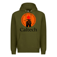 Army Green caltech california institute Premium Hoodie - artisFamous