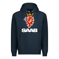 Navy saab Premium Hoodie - artisFamous