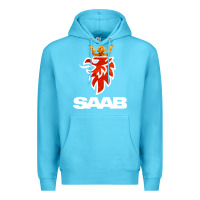 Ocean Blue saab Premium Hoodie - artisFamous