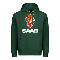 Sports Green saab Premium Hoodie - artisFamous
