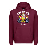 Burgundy anime gym Premium Hoodie - artisFamous
