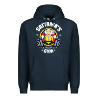 Navy anime gym Premium Hoodie - artisFamous
