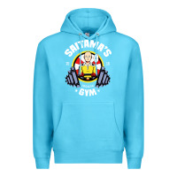 Ocean Blue anime gym Premium Hoodie - artisFamous