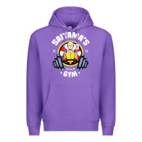 Purple anime gym Premium Hoodie - artisFamous