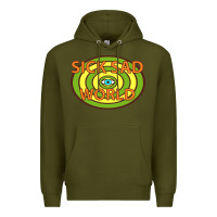 Army Green sick sad world Premium Hoodie - artisFamous