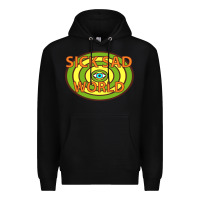 Black sick sad world Premium Hoodie - artisFamous