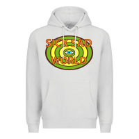 Dove Grey sick sad world Premium Hoodie - artisFamous