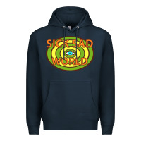 Navy sick sad world Premium Hoodie - artisFamous