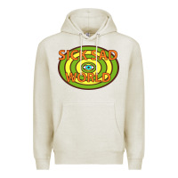 Oatmeal Heather sick sad world Premium Hoodie - artisFamous