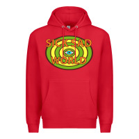 Red sick sad world Premium Hoodie - artisFamous