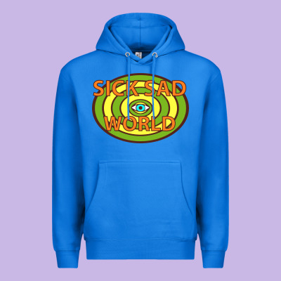 Sick Sad World Premium Hoodie Designed By Artisfamous