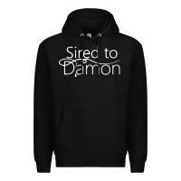 Black sired to damon Premium Hoodie - artisFamous
