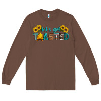 Chestnut let's get toasted Long Sleeve Tee - Artiststas