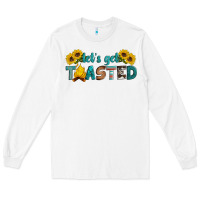 White let's get toasted Long Sleeve Tee - Artiststas