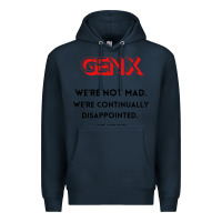 Navy genx were not mad Premium Hoodie - artisFamous
