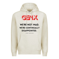 Oatmeal Heather genx were not mad Premium Hoodie - artisFamous