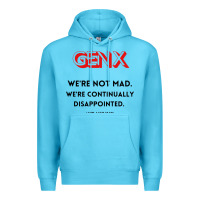 Ocean Blue genx were not mad Premium Hoodie - artisFamous