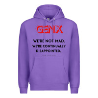 Purple genx were not mad Premium Hoodie - artisFamous