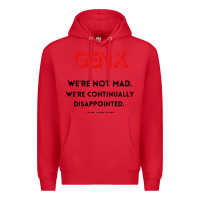 Red genx were not mad Premium Hoodie - artisFamous