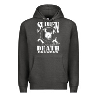 Charcoal Heather sudden death records Premium Hoodie - artisFamous