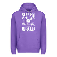 Purple sudden death records Premium Hoodie - artisFamous