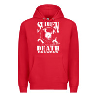 Red sudden death records Premium Hoodie - artisFamous